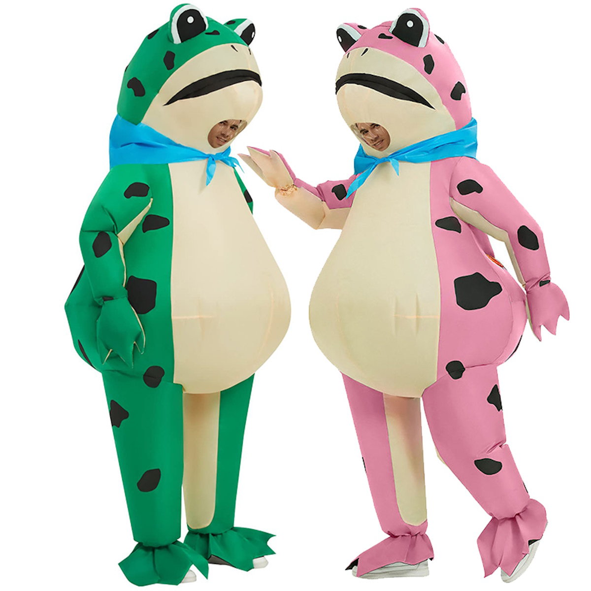 Teens and Adults Inflatable Frog Costume Blow up Frog Suit - ChildAngle