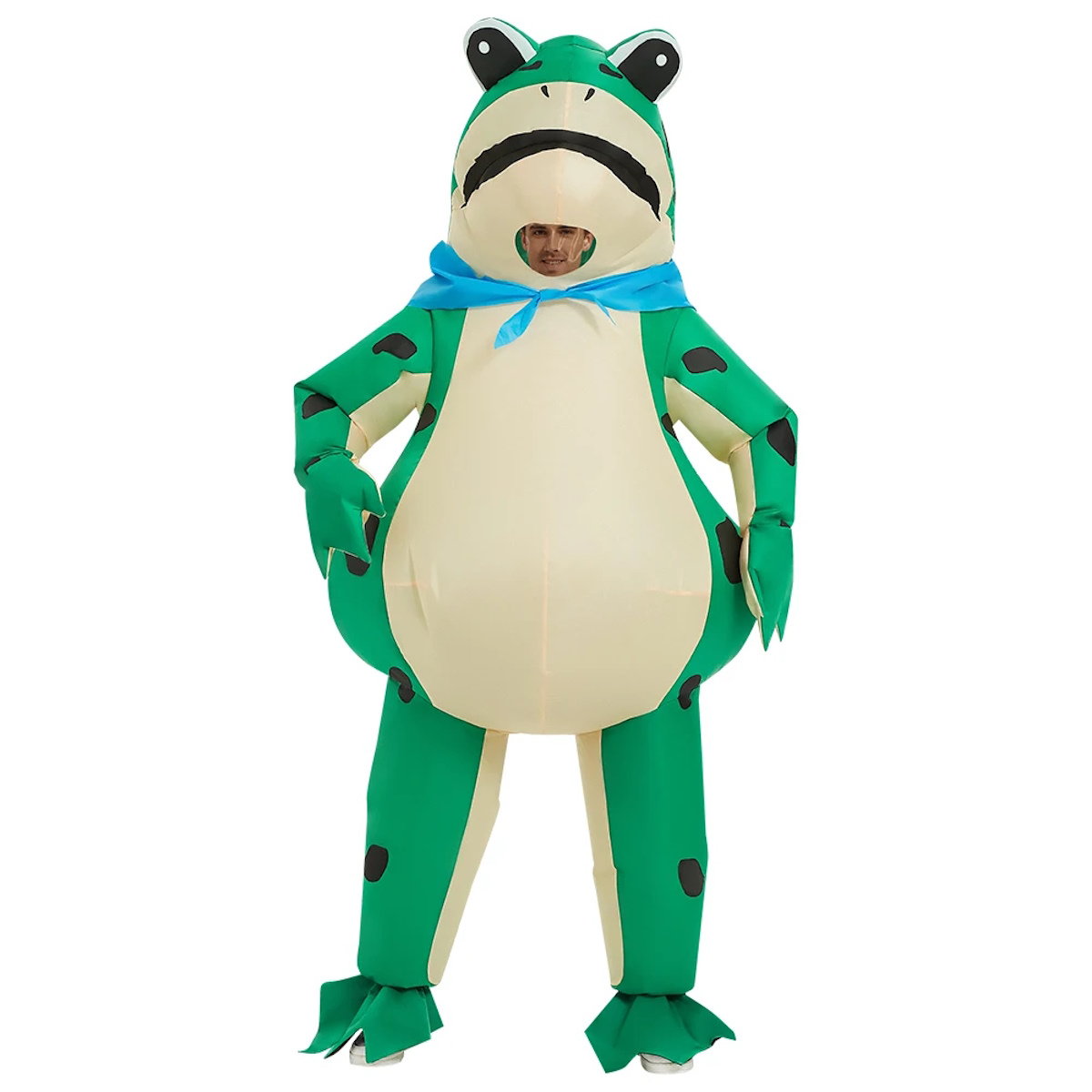 Teens and Adults Inflatable Frog Costume Blow up Frog Suit - ChildAngle