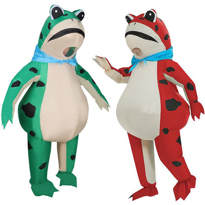 Teens and Adults Inflatable Frog Costume Blow up Frog Suit - ChildAngle