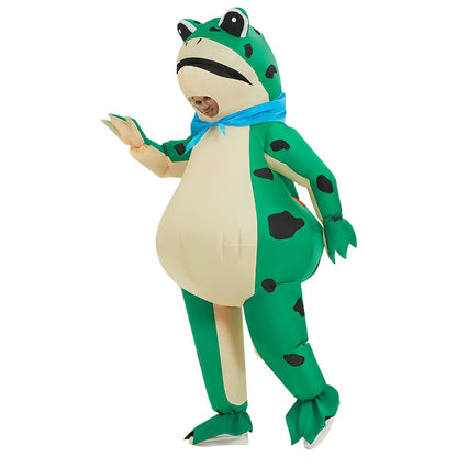 Teens and Adults Inflatable Frog Costume Blow up Frog Suit - ChildAngle