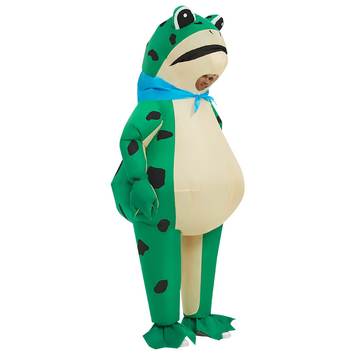 Teens and Adults Inflatable Frog Costume Blow up Frog Suit - ChildAngle