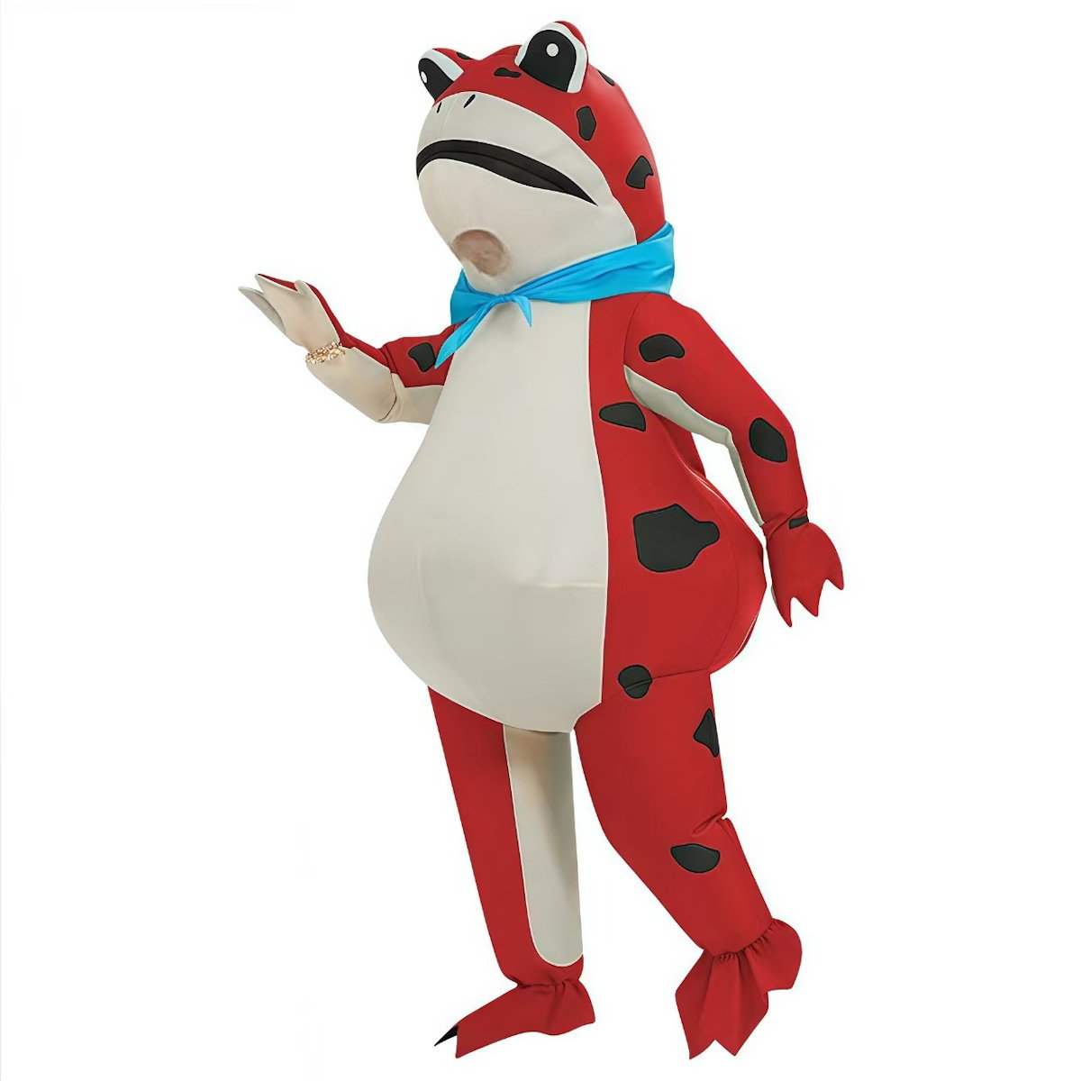 Teens and Adults Inflatable Frog Costume Blow up Frog Suit - ChildAngle