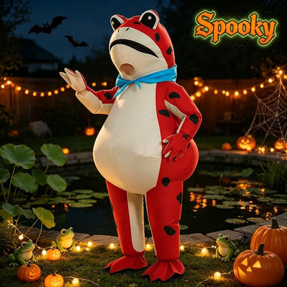 Teens and Adults Inflatable Frog Costume Blow up Frog Suit - ChildAngle