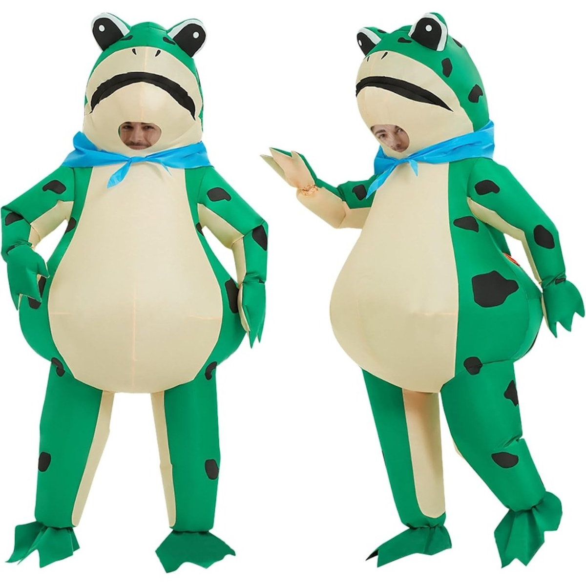 Teens and Adults Inflatable Frog Costume Blow up Frog Suit - ChildAngle