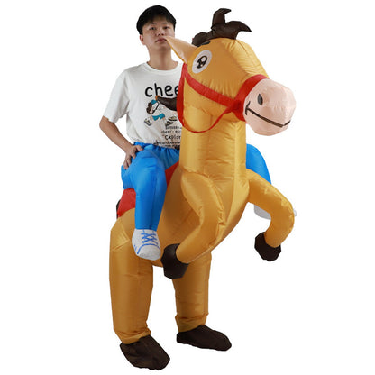 Kids Teens and Adults Inflatable Horse Costumes for Halloween - ChildAngle