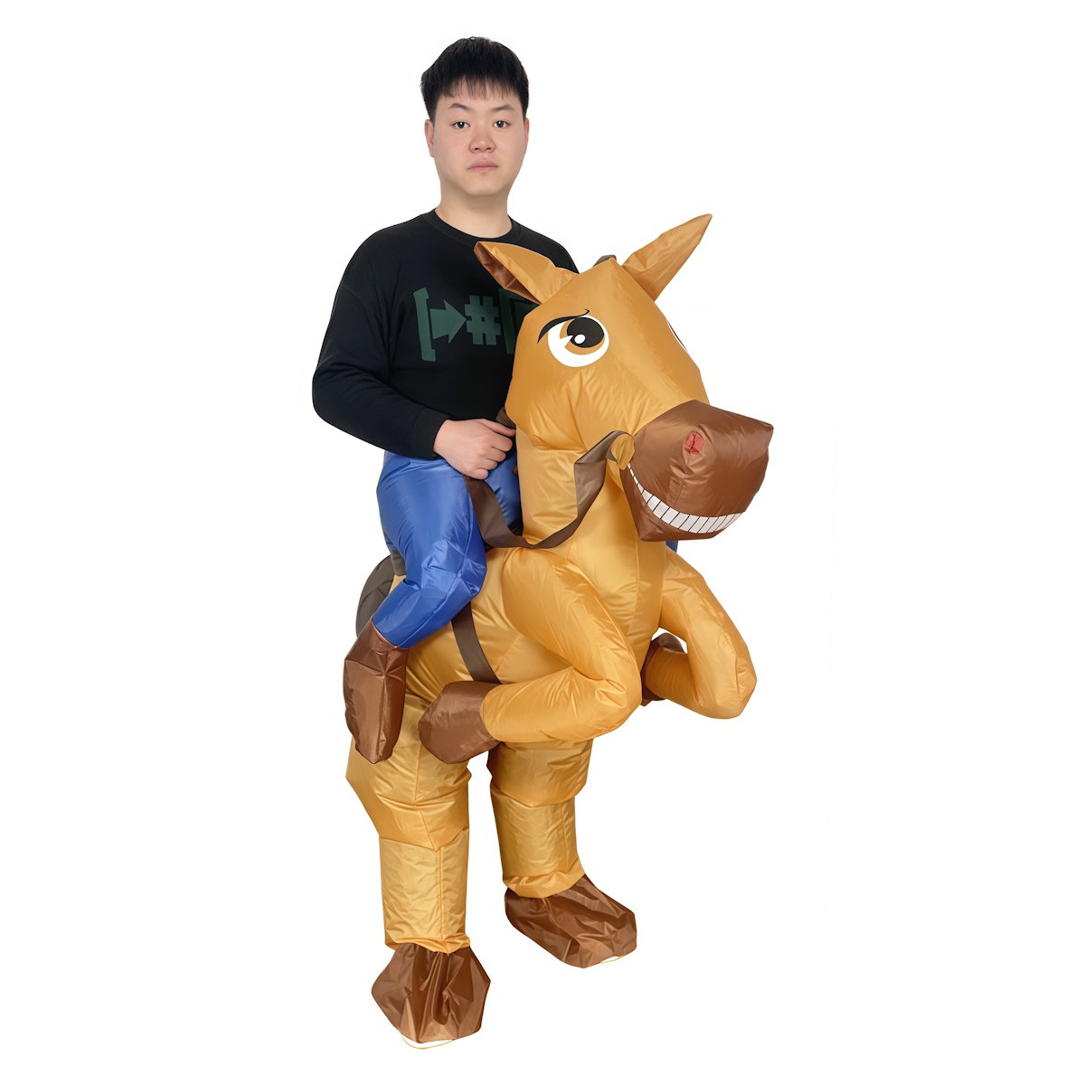 Kids Teens and Adults Inflatable Horse Costumes for Halloween - ChildAngle