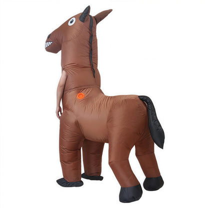 Kids Teens and Adults Inflatable Horse Costumes for Halloween - ChildAngle