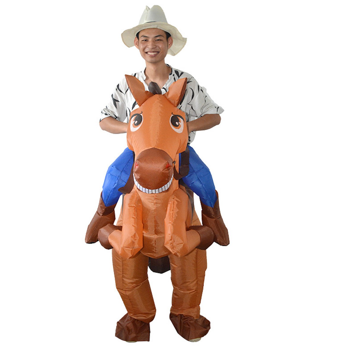 Kids Teens and Adults Inflatable Horse Costumes for Halloween - ChildAngle