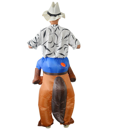 Kids Teens and Adults Inflatable Horse Costumes for Halloween - ChildAngle