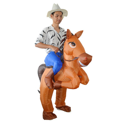 Kids Teens and Adults Inflatable Horse Costumes for Halloween - ChildAngle