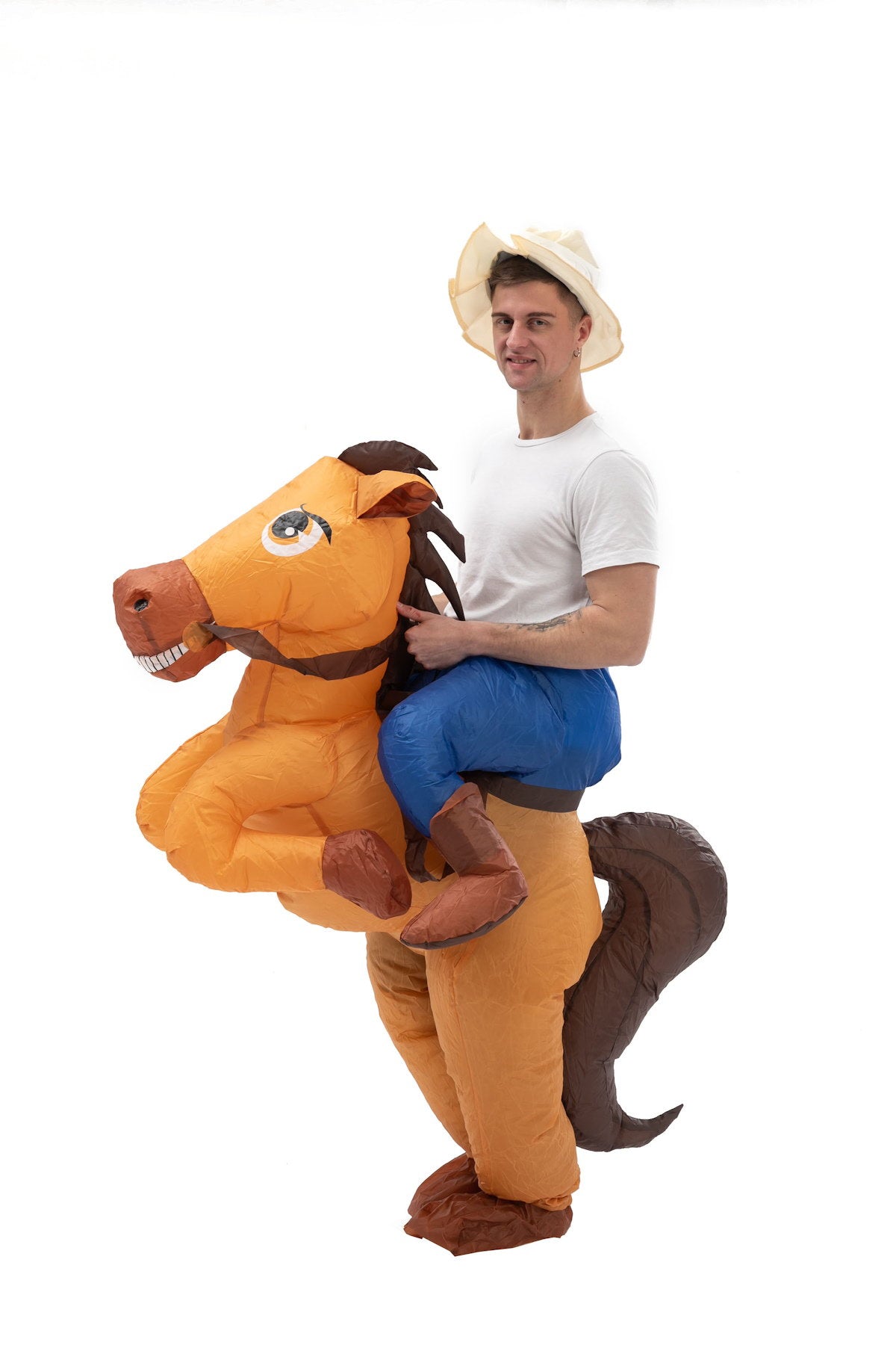 Kids Teens and Adults Inflatable Horse Costumes for Halloween - ChildAngle