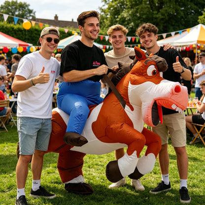 Kids Teens and Adults Inflatable Horse Costumes for Halloween - ChildAngle