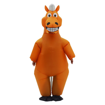 Kids Teens and Adults Inflatable Horse Costumes for Halloween - ChildAngle