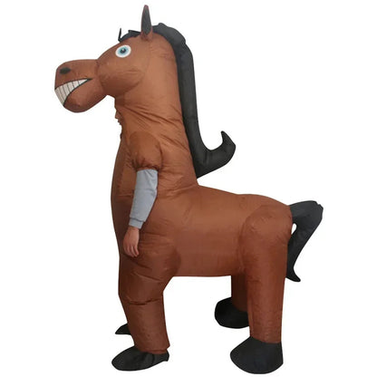 Kids Teens and Adults Inflatable Horse Costumes for Halloween - ChildAngle