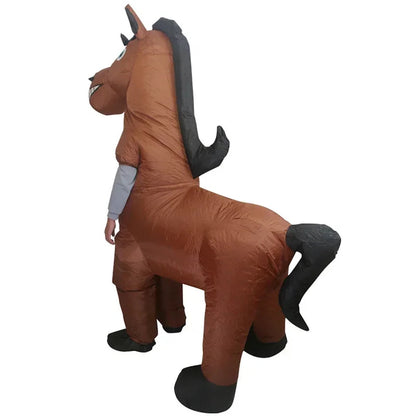Kids Teens and Adults Inflatable Horse Costumes for Halloween - ChildAngle