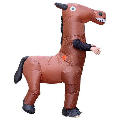 Kids Teens and Adults Inflatable Horse Costumes for Halloween - ChildAngle