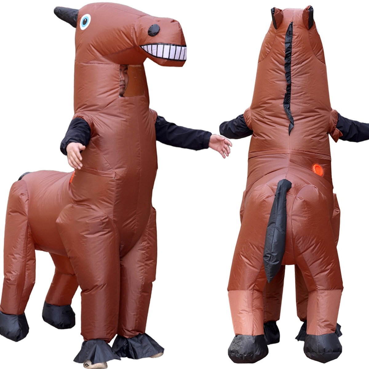Kids Teens and Adults Inflatable Horse Costumes for Halloween - ChildAngle