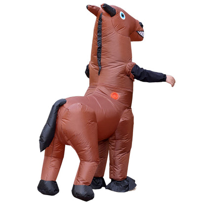 Kids Teens and Adults Inflatable Horse Costumes for Halloween - ChildAngle