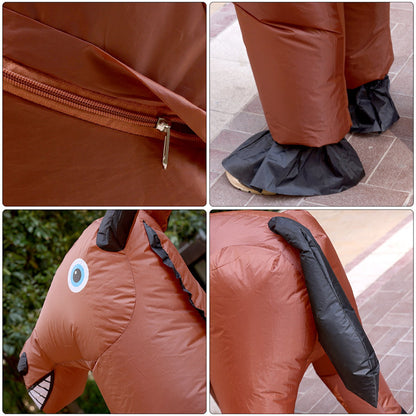 Kids Teens and Adults Inflatable Horse Costumes for Halloween - ChildAngle