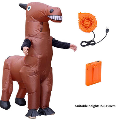 Kids Teens and Adults Inflatable Horse Costumes for Halloween - ChildAngle