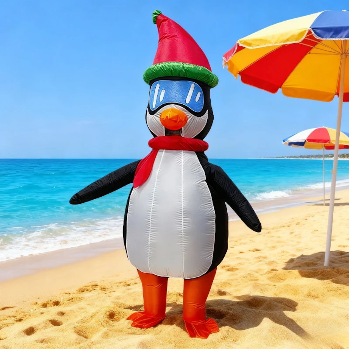 Kids and Teens Inflatable Penguin Costumes - ChidAngle