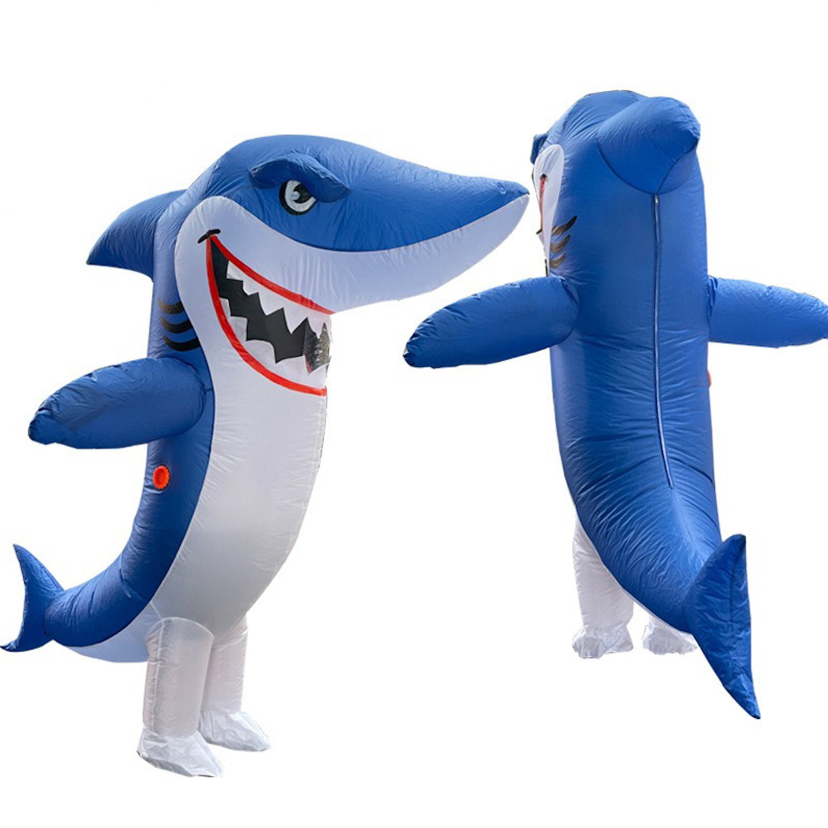 Teens and Adults Inflatable Shark Costumes - ChildAngle