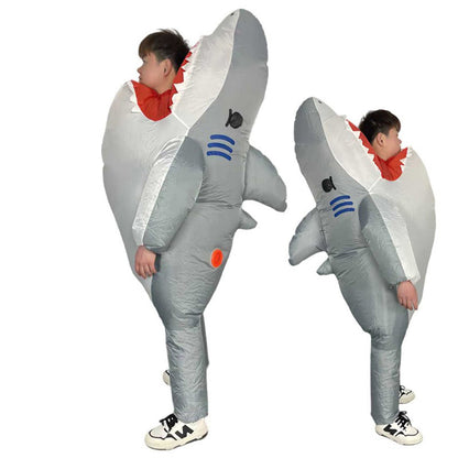 Teens and Adults Inflatable Shark Costumes - ChildAngle