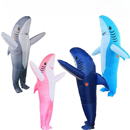 Teens and Adults Inflatable Shark Costumes - ChildAngle