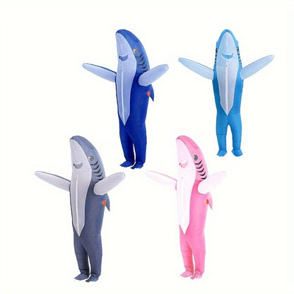 Teens and Adults Inflatable Shark Costumes - ChildAngle