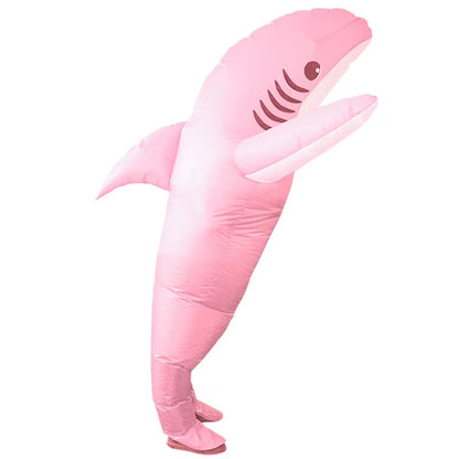 Teens and Adults Inflatable Shark Costumes - ChildAngle