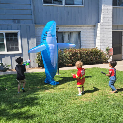 Teens and Adults Inflatable Shark Costumes - ChildAngle