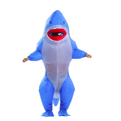 Teens and Adults Inflatable Shark Costumes - ChildAngle
