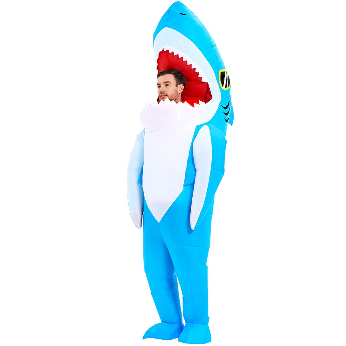 Teens and Adults Inflatable Shark Costumes - ChildAngle