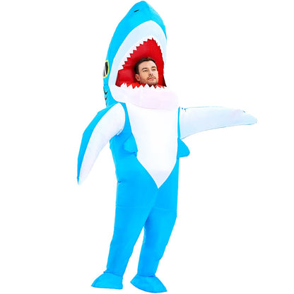Teens and Adults Inflatable Shark Costumes - ChildAngle