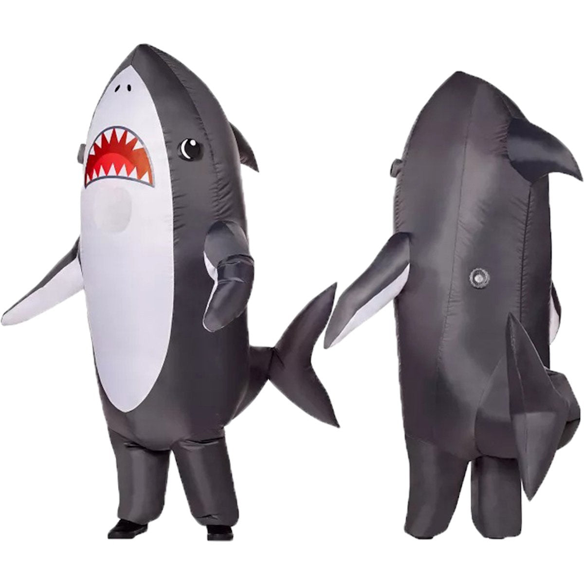 Teens and Adults Inflatable Shark Costumes - ChildAngle