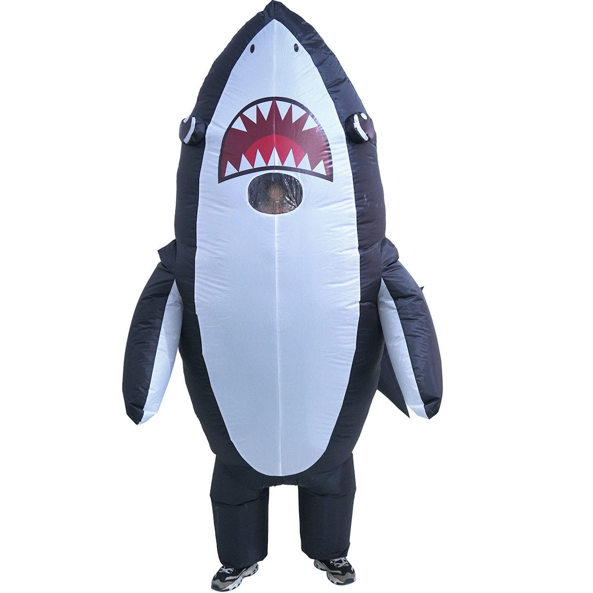 Teens and Adults Inflatable Shark Costumes - ChildAngle