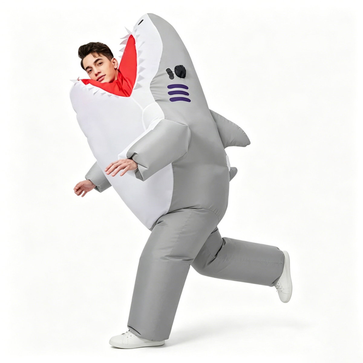 Teens and Adults Inflatable Shark Costumes - ChildAngle
