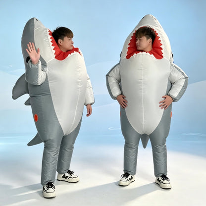 Teens and Adults Inflatable Shark Costumes - ChildAngle