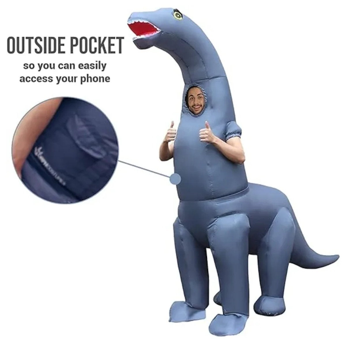 Dinosaur Inflatable Costume Blow up T Rex Costume Kids Inflatable Dinosaur Costume - ChildAngle