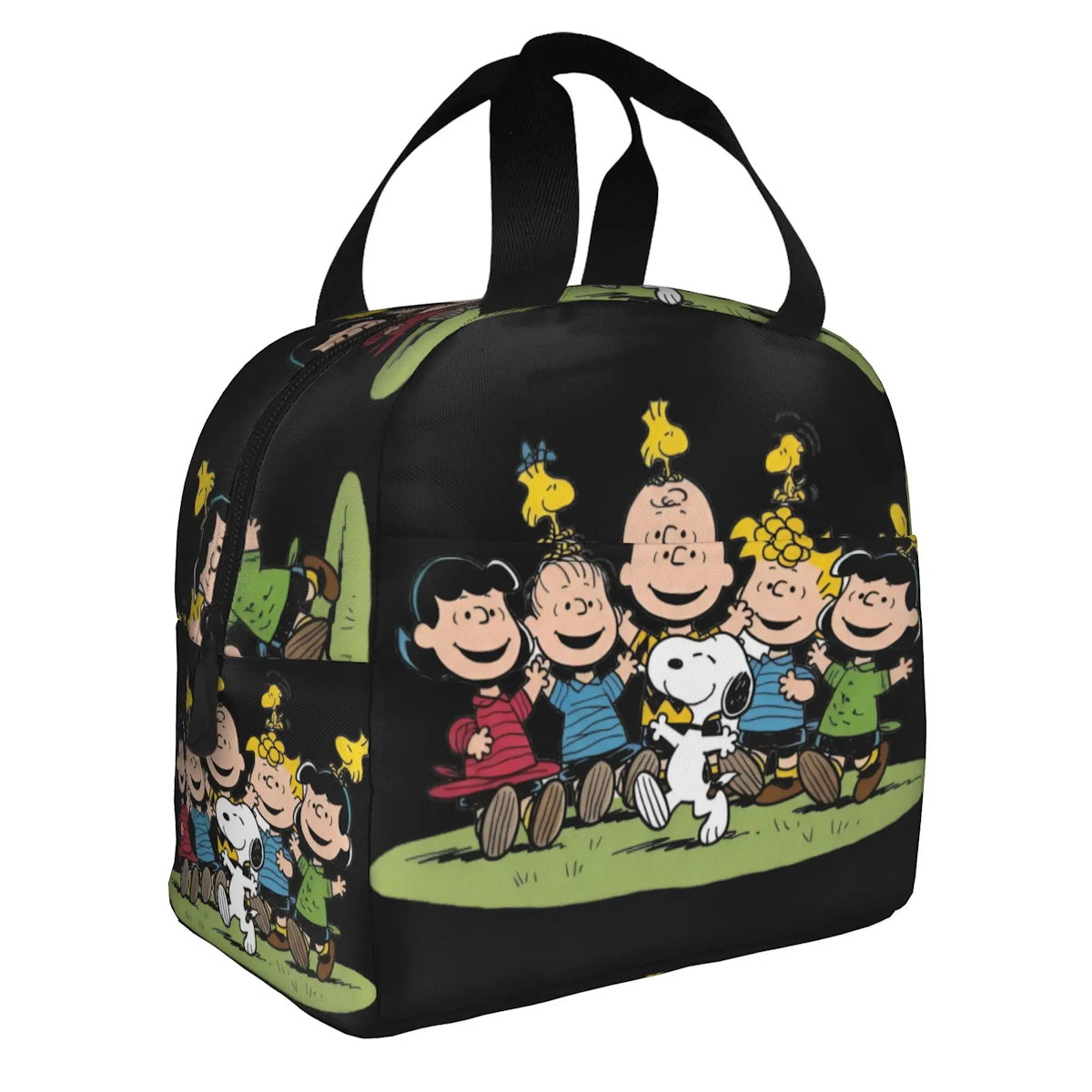 Snoopy Lunch Bag Portable Tote Large Capacity Lunch Bag - ChildAngle