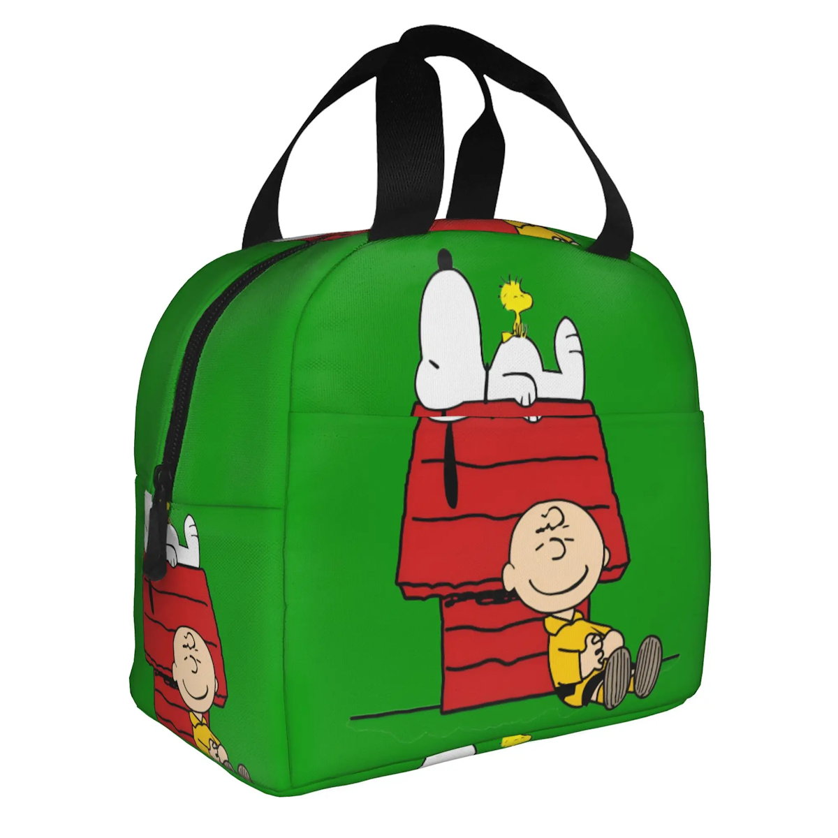 Snoopy Lunch Bag Portable Tote Large Capacity Lunch Bag - ChildAngle