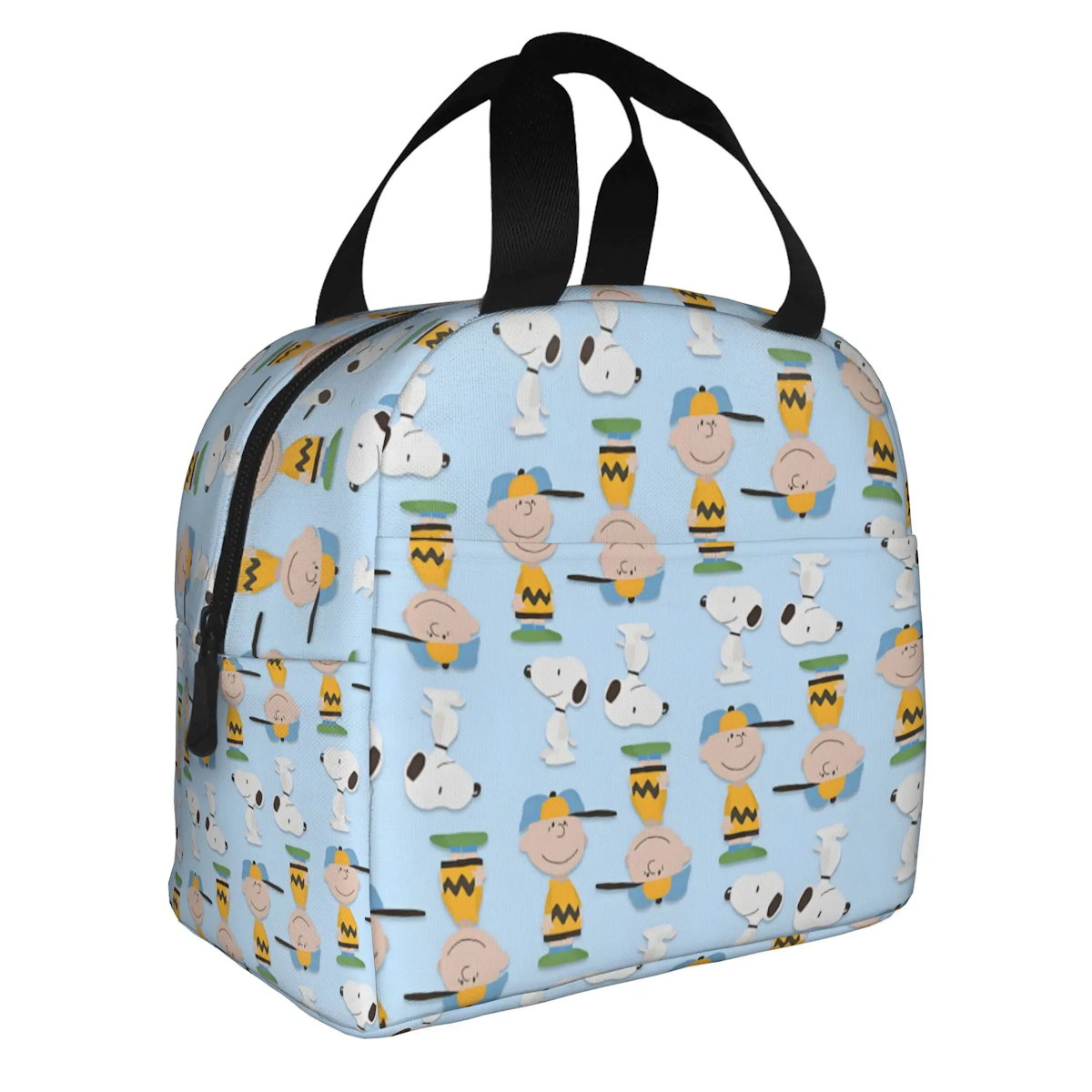 Snoopy Lunch Bag Portable Tote Large Capacity Lunch Bag - ChildAngle
