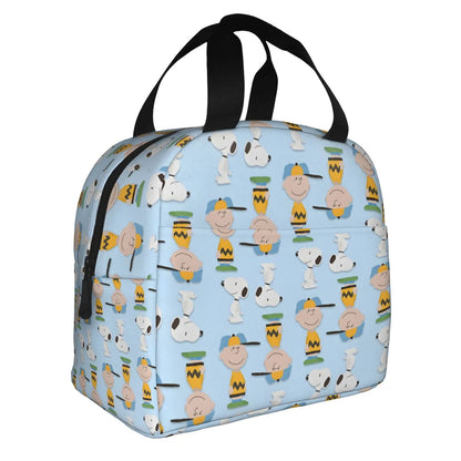 Snoopy Lunch Bag Portable Tote Large Capacity Lunch Bag - ChildAngle