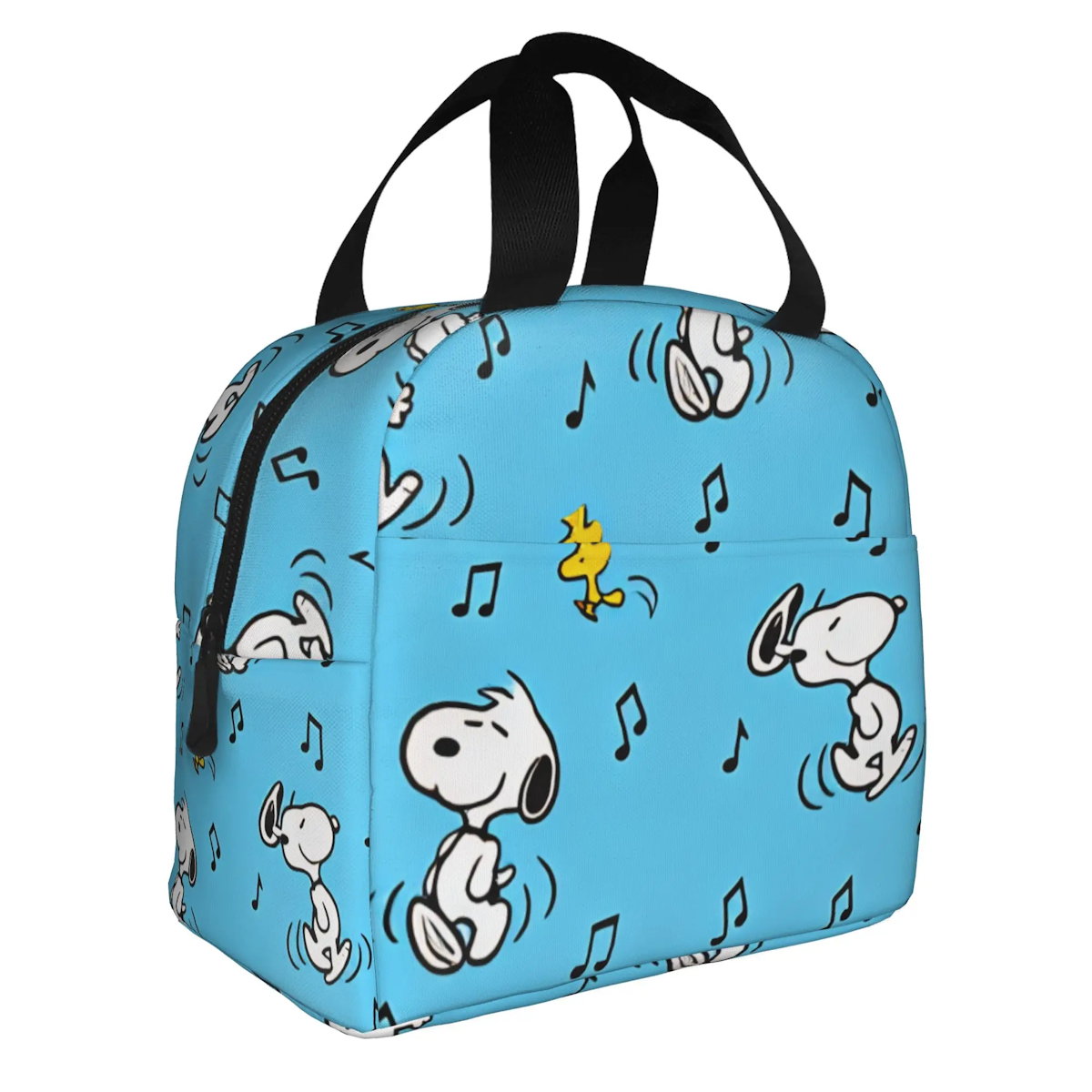 Snoopy Lunch Bag Portable Tote Large Capacity Lunch Bag - ChildAngle