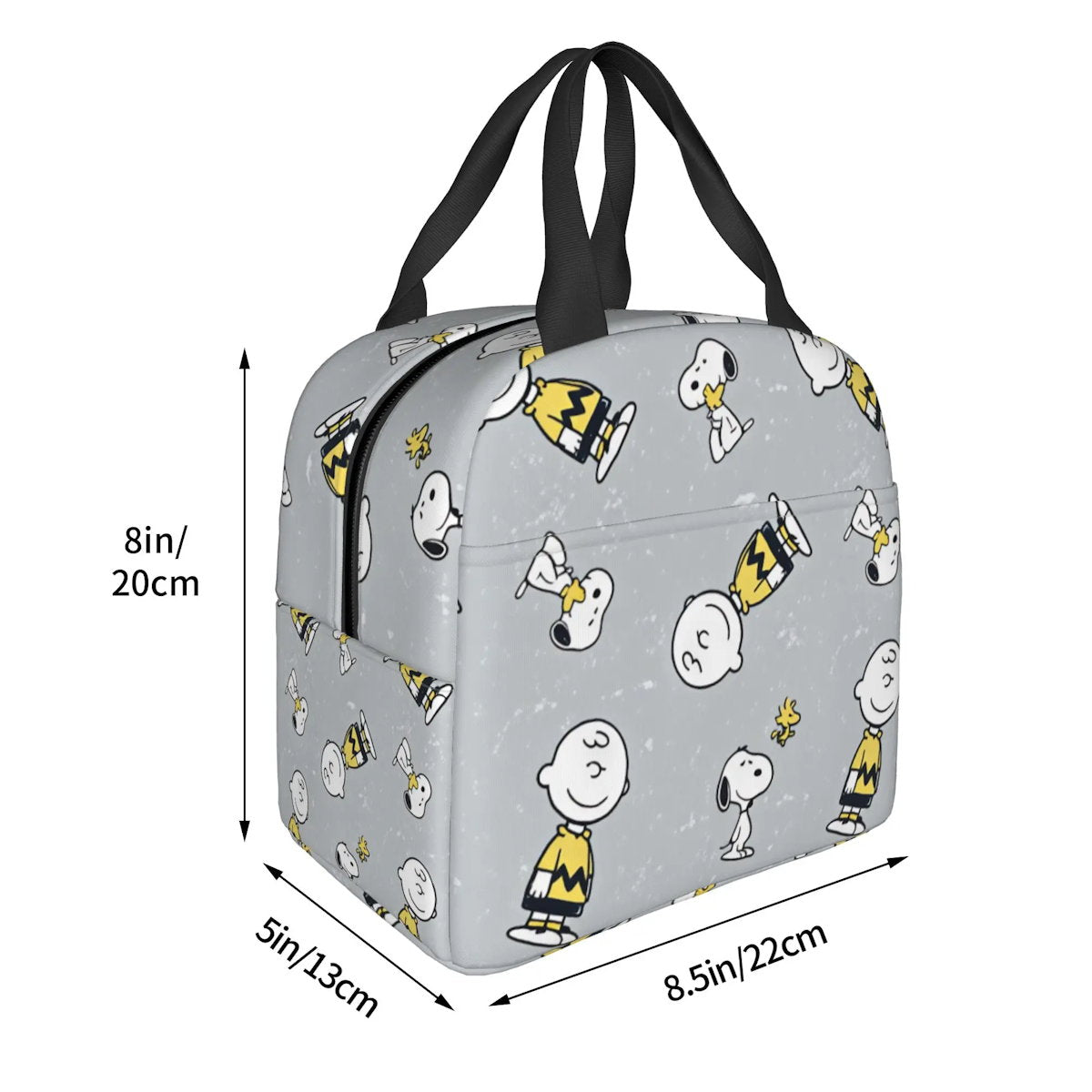 Snoopy Lunch Bag Portable Tote Large Capacity Lunch Bag - ChildAngle