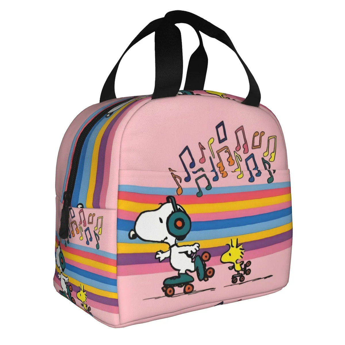 Snoopy Lunch Bag Portable Tote Large Capacity Lunch Bag - ChildAngle