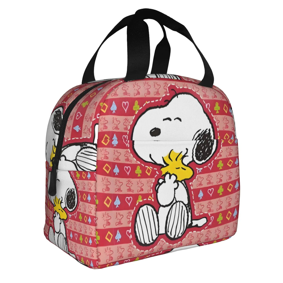Snoopy Lunch Bag Portable Tote Large Capacity Lunch Bag - ChildAngle