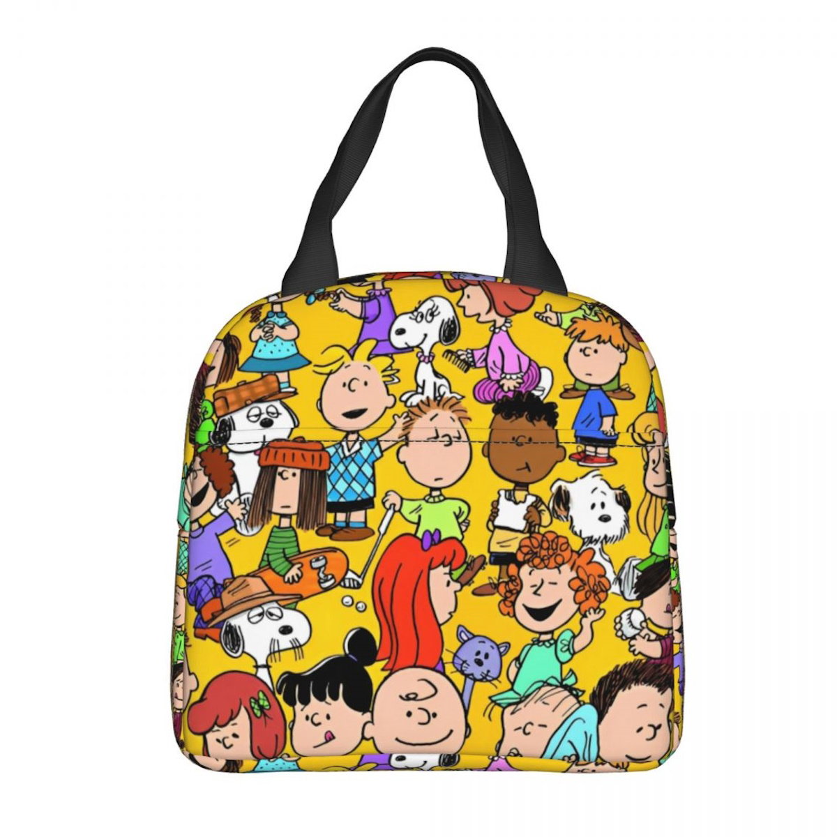 Snoopy Lunch Bag Portable Tote Large Capacity Lunch Bag - ChildAngle