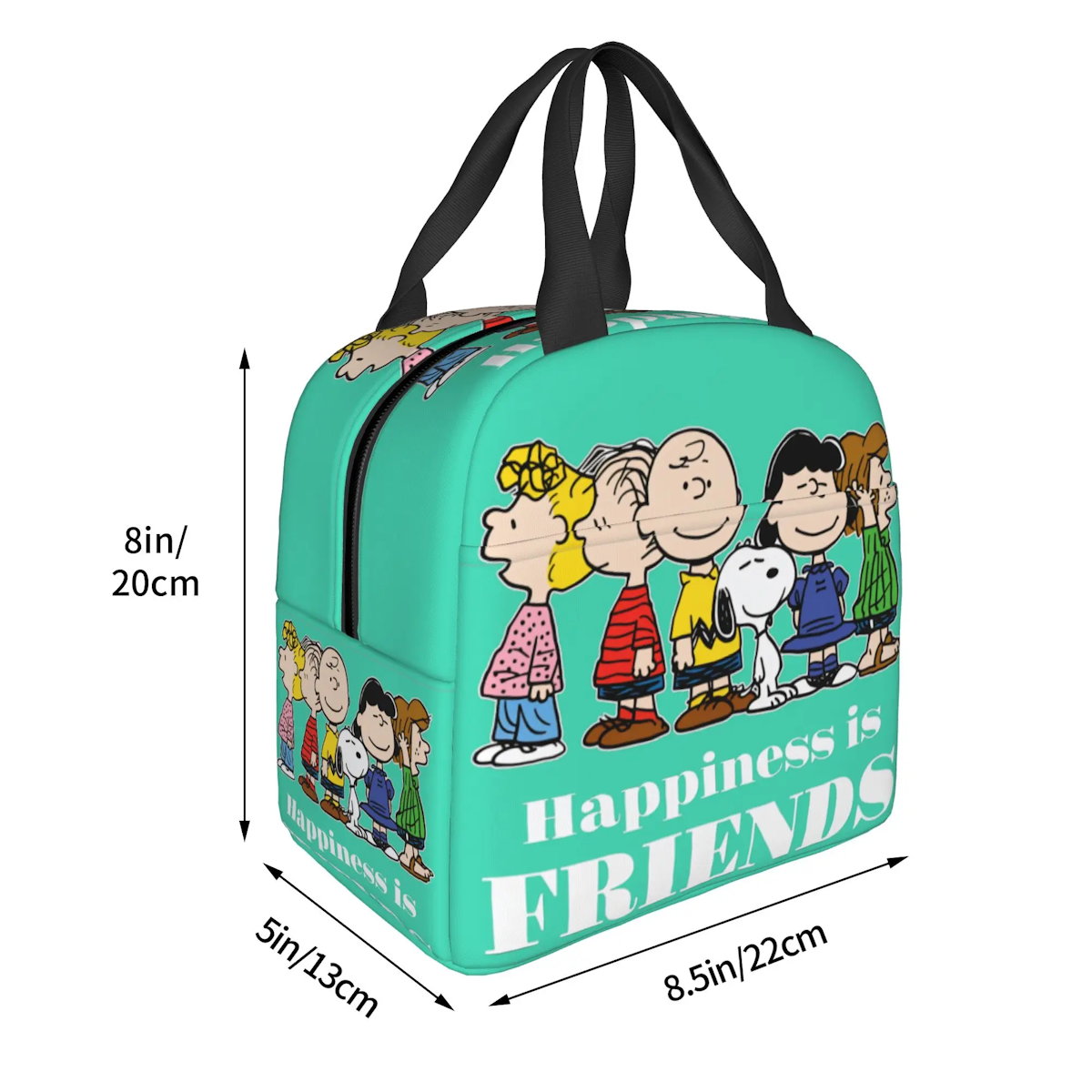 Snoopy Lunch Bag Portable Tote Large Capacity Lunch Bag - ChildAngle
