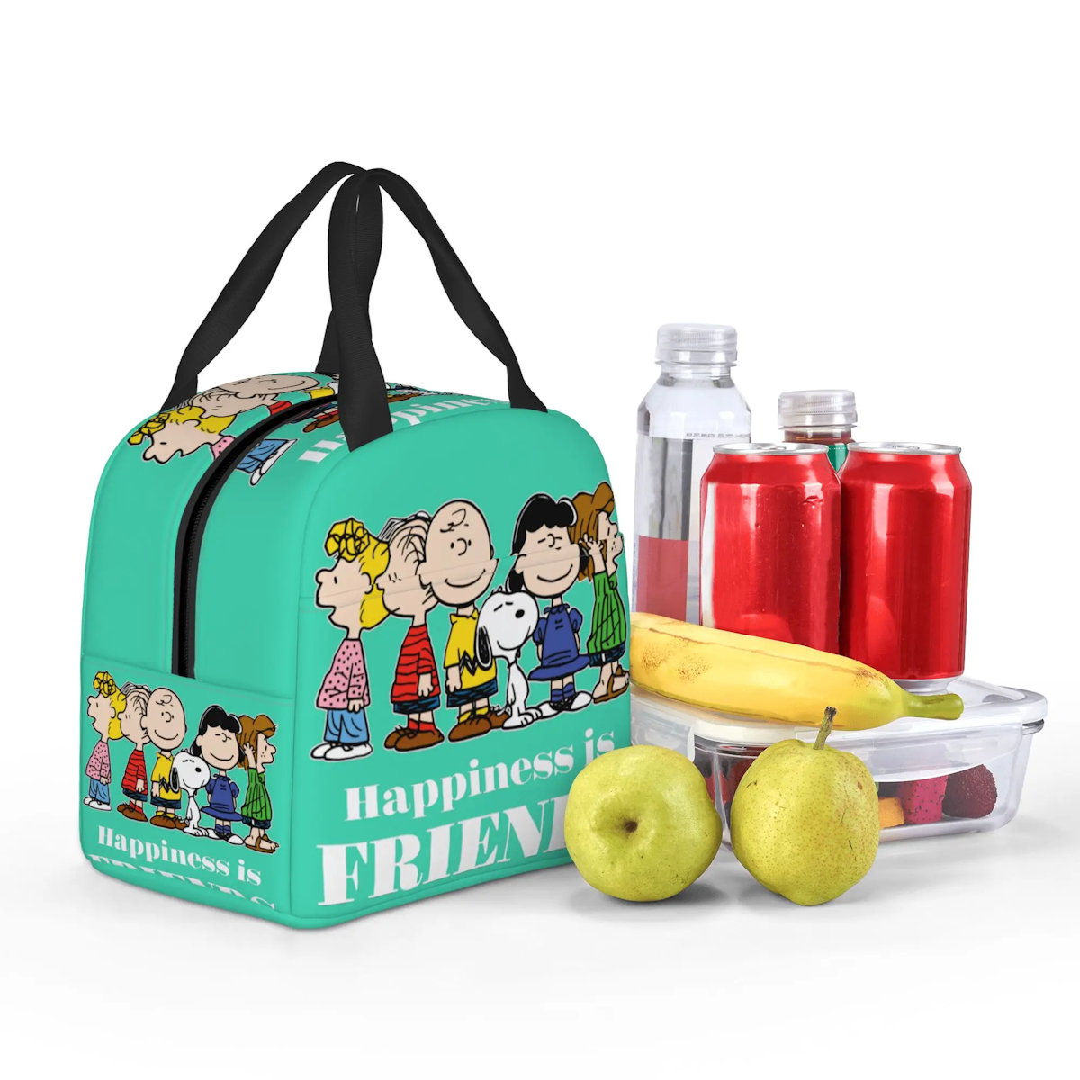 Snoopy Lunch Bag Portable Tote Large Capacity Lunch Bag - ChildAngle